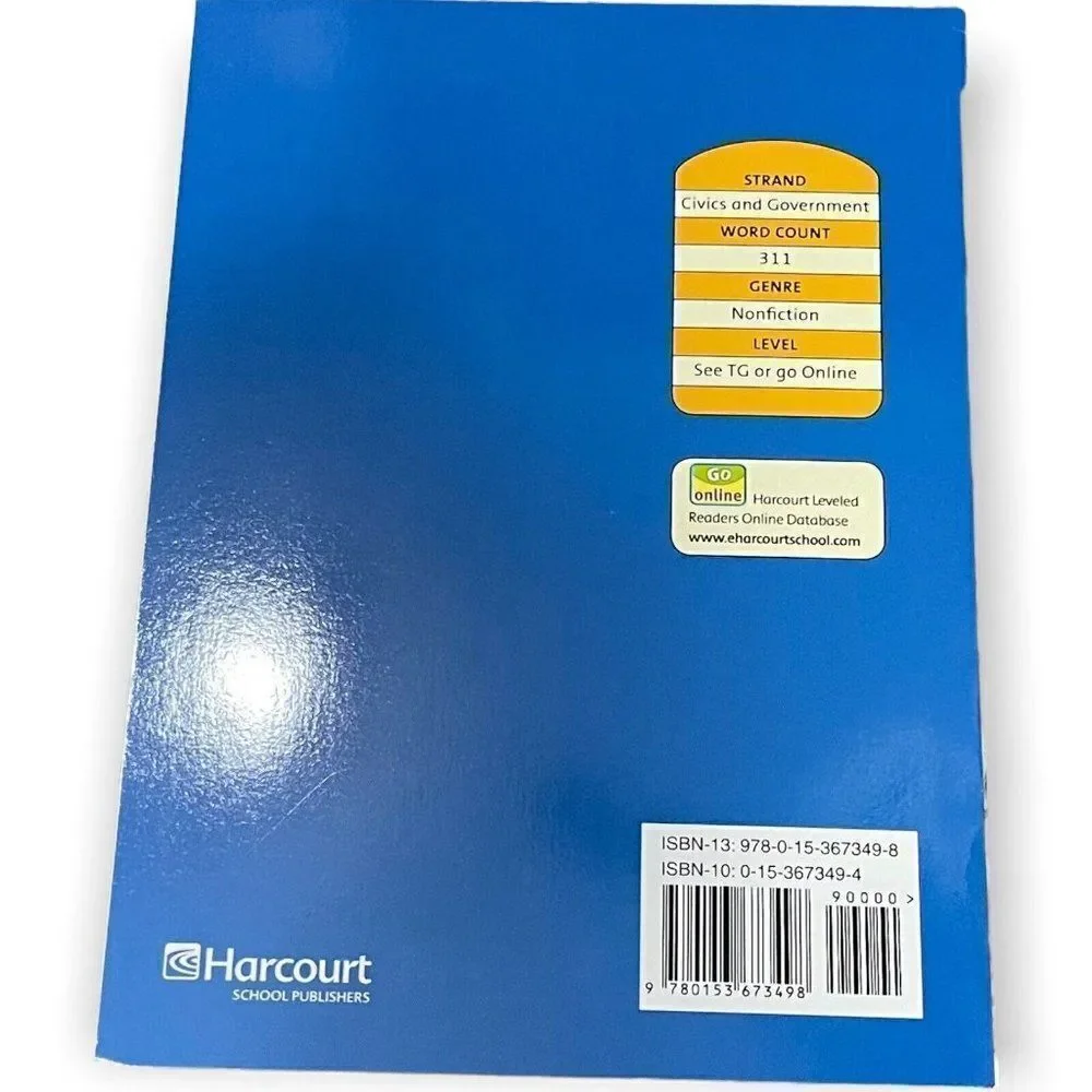 Citizenship At School By Andrew Patterson Childrens Educational Book Harcourt